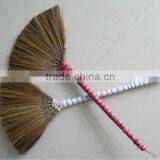 Wooden Handle Grass Broom From Broom Making Supplies thumbnail-3