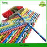 Low Price Wooden Handle Plastic Brooms thumbnail-5