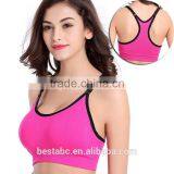 Hot Sale Custom Made Yoga Plain Sport Bra thumbnail-4