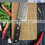 VG10 Japanese Damascus Santoku Knife 7-Inch Blade High Carbon Stainless Steel thumbnail-5