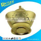 Lucky or Auspicious Animals Engraved Exquisite Ingot Shape Coin Bank thumbnail-1