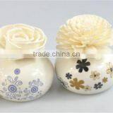 Water Air Freshener Sola Flower Diffuser With Ceramic Bottle