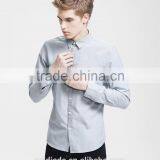 Cotton Long Sleeve Plain T-shirt for Men Shirts 2016 thumbnail-3