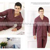 Wholesale Comfortable Pajamas for Men Cotton Pajamas Sleepware thumbnail-3