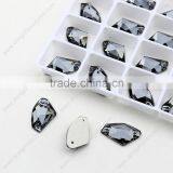 Irregular Sew on Rhinestones Applique on Clothing,sewing Rhinestone for Dresses/jewelry/bags/shoes thumbnail-4