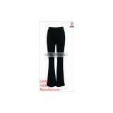 New Fashion Pants Elegant Fitted Black Long Pants for Women thumbnail-1