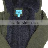 Wholesale Children Grey Color Warm Coat Kids Winter Clothing Sale thumbnail-5