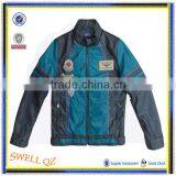 Fashion Sport Style Winter Leather Varisty Jacket for Men thumbnail-1