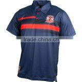 High Quality 100% Polyester Mens Wholesale Polo Shirt thumbnail-1