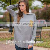 2016 Fashion New Fabric Matching Sweatshirt Women Sport Suit Womens Casual Hoodies thumbnail-2