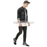 Factory Price Men Casual Denim Custom Jacket no Minimum thumbnail-4