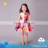 Child Dress Wholesale Fashion Kids Party Wear Birthday Dress for Girl of 7 Years Old