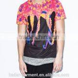 Octopus Sublimation T Shirt Customize 100% Polyester Sublimation T Shirts