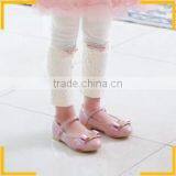 Newest Children Knit Ruffle Leggings Ruffle Children Pants Triple Pants thumbnail-4