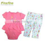 Newest Lovely Oem Cute Organic Baby Romper thumbnail-2