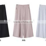 Custom Long Loose Culottes Pants, Hot Culottes Shorts for Girls, Women Plain Fashion Pants Culottes thumbnail-1