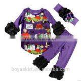 Cartoon Halloween Girls Clothing Sets of Printed Long Sleeve Baby Wholesale Outfit Clothes thumbnail-2