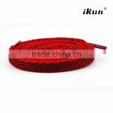 Dual-Color Twill Shoelaces For Fitness Sports With Customized Length 2 mm Thick 8mm Width~Accept Custom~eBay/Amazon Supplier thumbnail-5