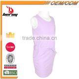 Comfort Wearing Sleeveless Summer Baby Girl Dress With Waist Strap thumbnail-2