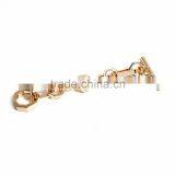 Zinc Based Alloy Purse Accessories Gold Plated 11cm(4 3/8"), 1 Piece thumbnail-1