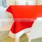 2016 New Arrival Christmas Non Woven Fabric Table Cloth Red Rectangular Table Cover Christmas Dinner Table Decoration Tablecloth thumbnail-2