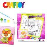 OEM Cosmetic Set Toys Color Your Canvas Frame Anim-Pal Sleepy Squirrel thumbnail-3