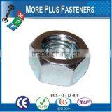 Made in Taiwan Stainless Steel Black Coated Zinc Finish Heavy Hex Nut thumbnail-6