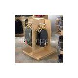 MDF Garment display rack stand laminated with melamine Surface for clothing stores