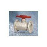 Handle Ball Valve Suppliers With PPH Flange Lever 1/2(D20mm) ~ 8(D225mm) PN1.0Mpa DIN thumbnail-1