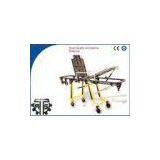 Folding Patient Transport Rescue Stretcher Trolley For First Aid