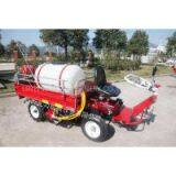 Mini wheel type transporter with sprayer