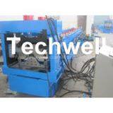 Roof Ridge Cap Cold Roll Forming Machine With HRC 50-60 Cutting Blade thumbnail-3