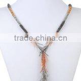 2015 Fashion Metal Chain Necklace Circle Necklace285 thumbnail-3