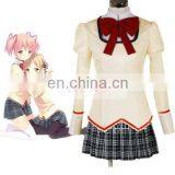 Sunshine-Puella Magi Madoka Magica Girl School Uniform Anime Cosplay Costume thumbnail-1