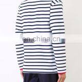 White Cotton Striped T-shirt From What we Sew Cotton 100% Machine Wash thumbnail-3