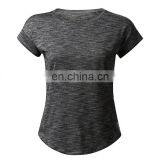 Wholesale Sport Dry Fit 100 Polyester o Neck t Shirt for Women thumbnail-1