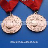 Bulk Gold Silver Bronze Sports Awad Trophy Medal, Custom Sports Award Medal for Dance/skating/soccor/Jiu-Jitsu Championship thumbnail-3