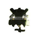 High Quality Cheap Wholesale Die Struck Custom Horse Soft Enamel Metal Pin thumbnail-2