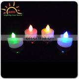 2014 Promotional Flashing LED Plastic Candle, 2014 LED Kids Birthday Supplies