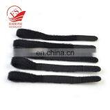 Black Durable P-shape Cable Tie Back to Back Hook and Loop Tape With Logo thumbnail-4