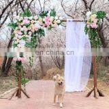 Customize Romantic Backdrop Curtain Drape Fabric Wedding Hall Backdrop Ideas Indian Wedding Decorations Decor thumbnail-4