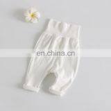 New Wholesale Baby Pants High Waist Protect Baby Belly Trousers 0-6 Months Baby Pant thumbnail-1
