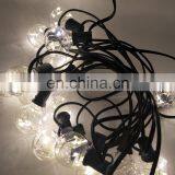 25pcs G40 RGB Patio Party Globe Ball Led String Lights Bulb for Outdoor Lighting thumbnail-5