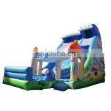 Commercial Inflatable Dry Slides Fish Nemo Bouncer Jumping Castle Slide For Children thumbnail-1