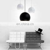 Modern Style New Design Aluminum & Black Hanging Round Ball Pendent Light thumbnail-2