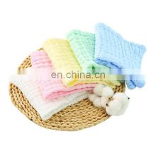 30Cm Newborn Baby Teether Saliva Towel Face Hand The Saliva Towel 100% Cotton Gauze 6 Layers Boy Girl Children Infant Wash Cloth