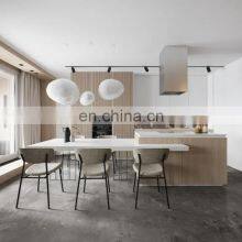 Modern Design High End Kitchen Cabinets Handle-less Look With LED thumbnail-5