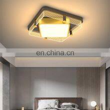 New Product Decoration Indoor Black Gold Bedroom Living Room Iron Acrylic Modern LED Ceiling Lamp thumbnail-2