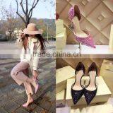 C71690A Sexy Sliver Women Party Wear Shoes New Design Wedding Shoes Bridal thumbnail-2