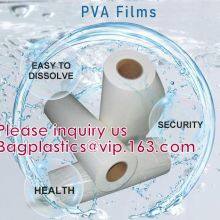 PVA Laundry Film Bags Clothes Washing Powder Capsules Marble Peel Off Film Water Soluble Seed Tape thumbnail-3